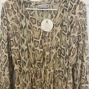 NWT! Animal print dress size medium!